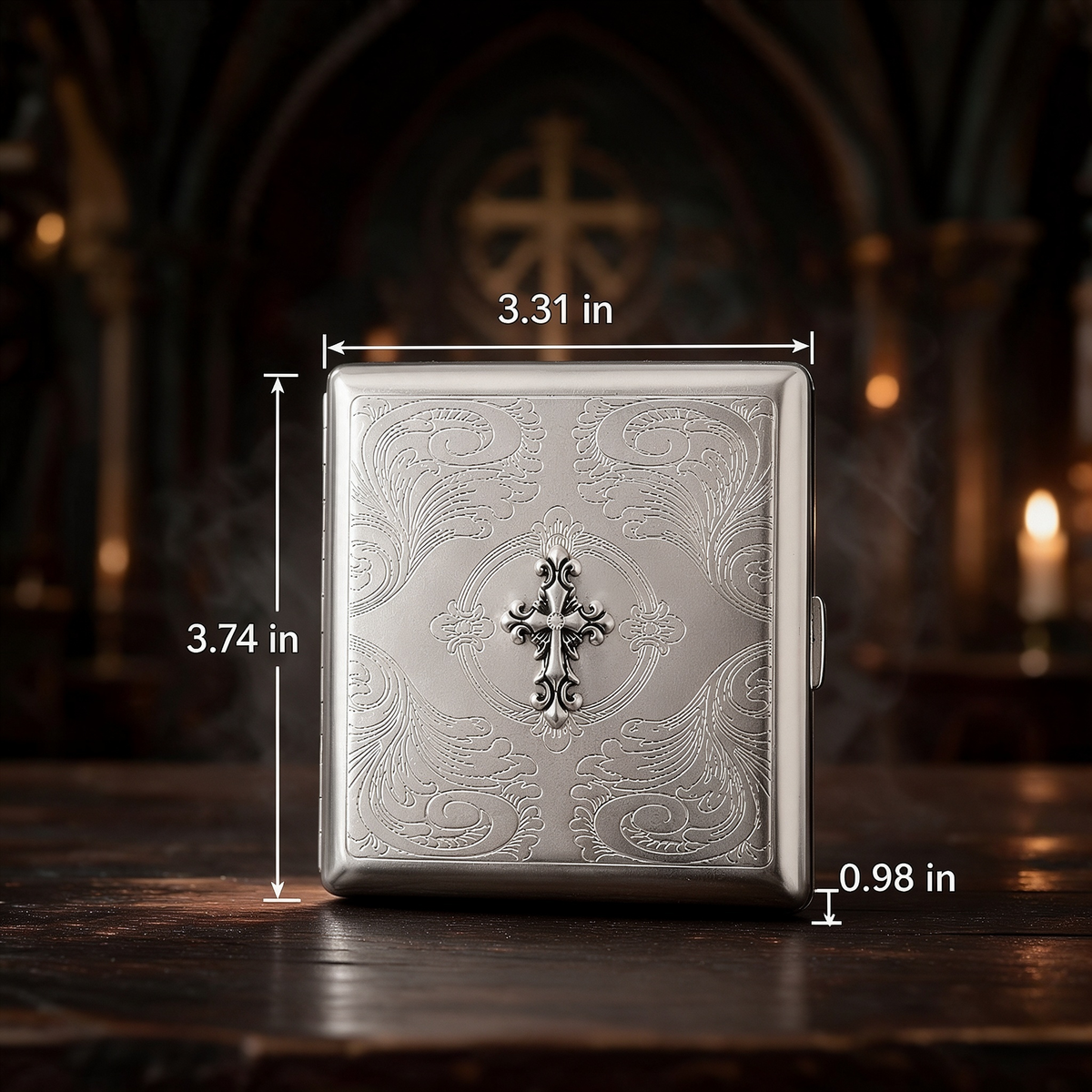 Metal wallet case dimensions
