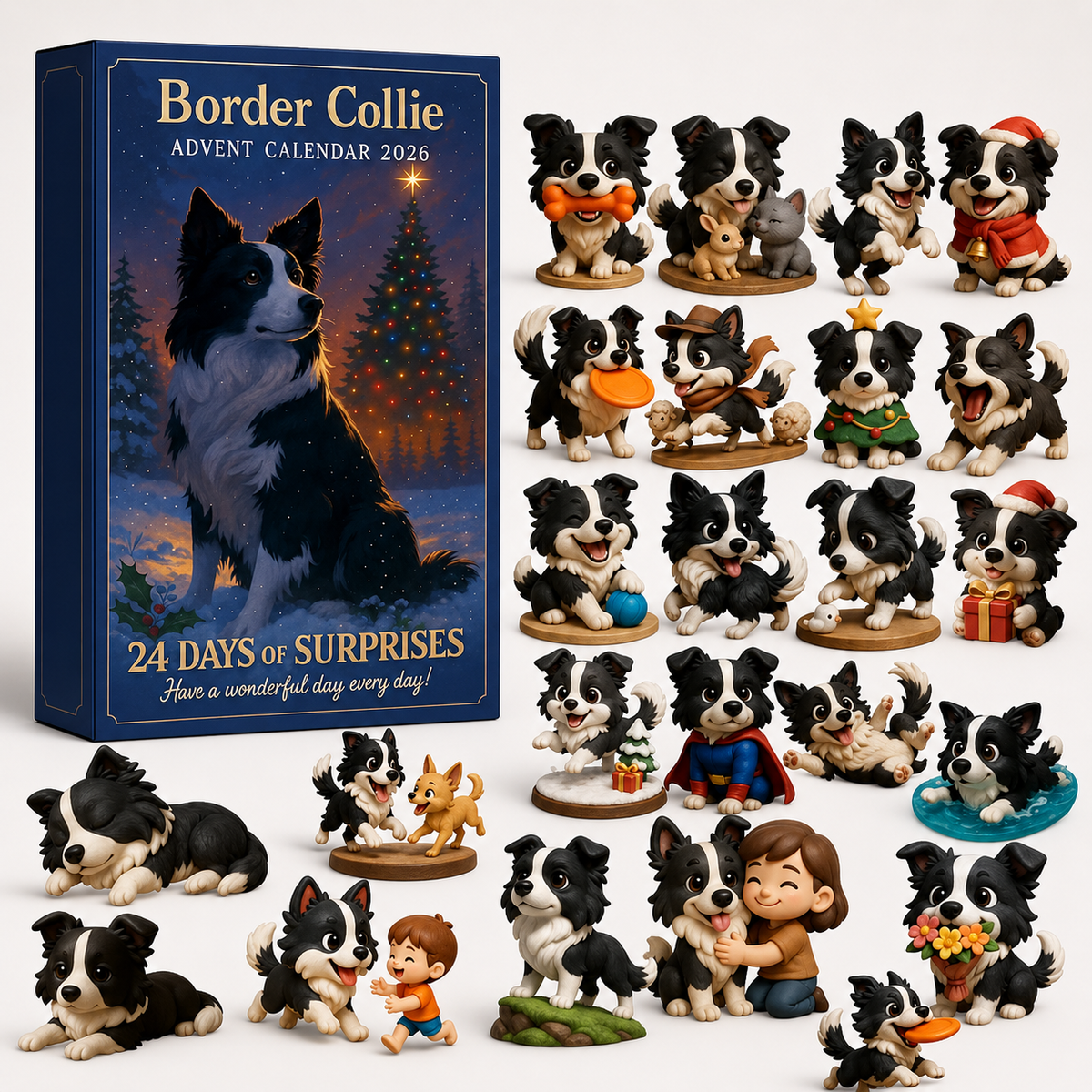2026 German Shepherd Advent Calendar with the complete character collection