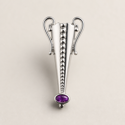 Vase Brooch