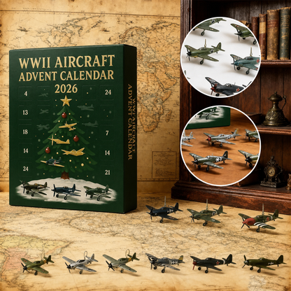 🪖2026 Aircraft Advent Calendar World War II Plane🎄