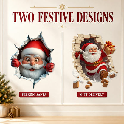 😍Santa Claus Wall Sticker
