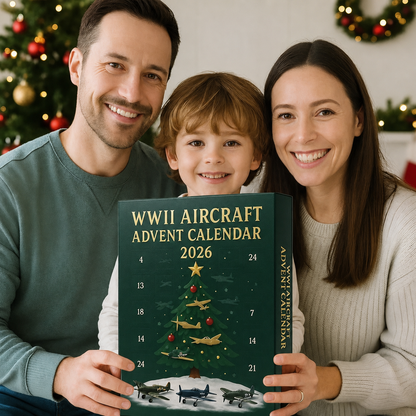 🪖2026 Aircraft Advent Calendar World War II Plane🎄