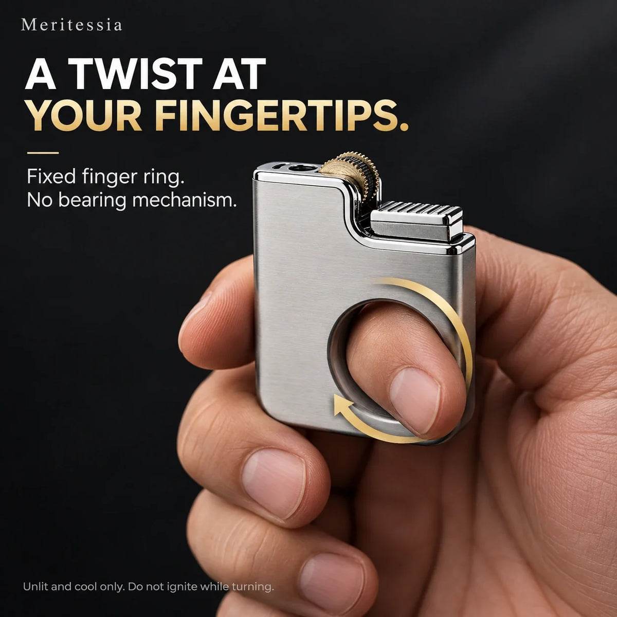Unique Ring Novelty Keychain Lighters
