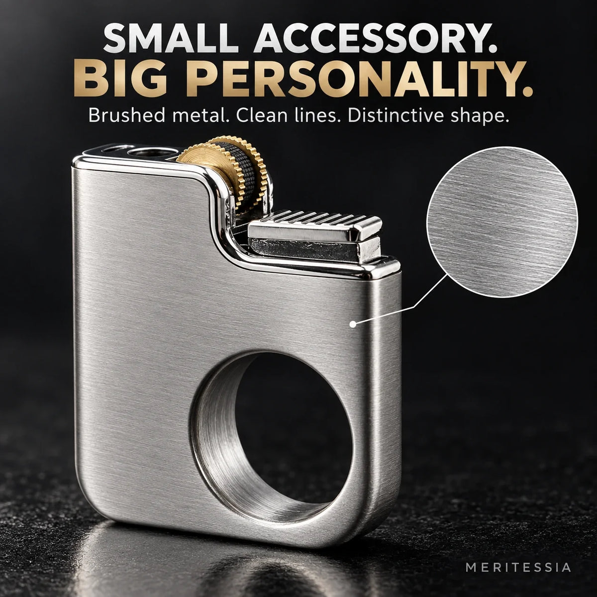 Unique Ring Novelty Keychain Lighters