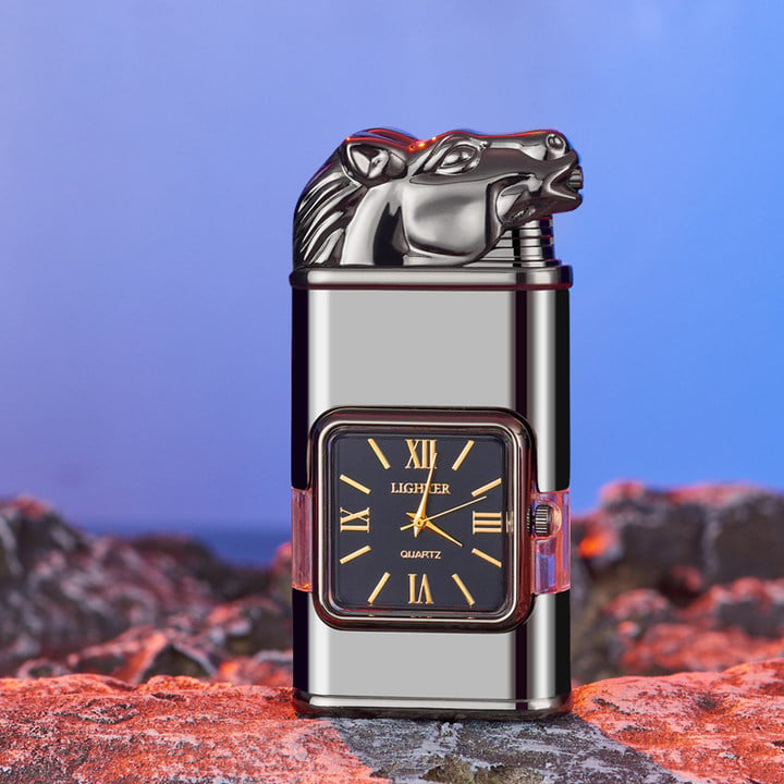 🔥Last Day 49% Off 🔥Windproof Lighter, Vintage Wrist Watch, Jet Flame Torch Lighter