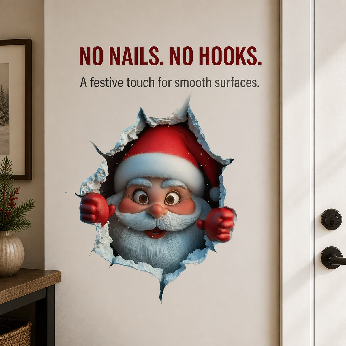 😍Santa Claus Wall Sticker