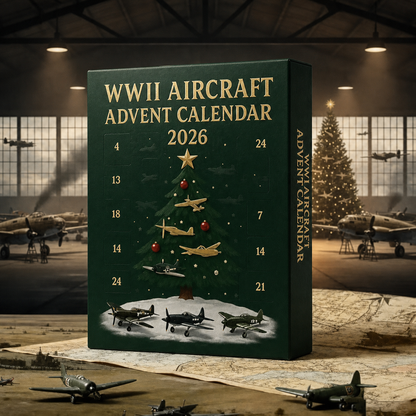 🪖2026 Aircraft Advent Calendar World War II Plane🎄