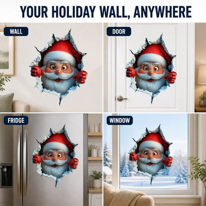😍Santa Claus Wall Sticker