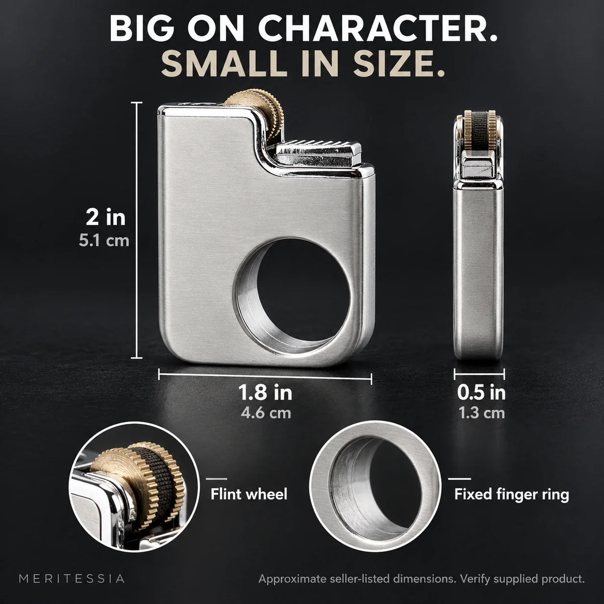 Unique Ring Novelty Keychain Lighters