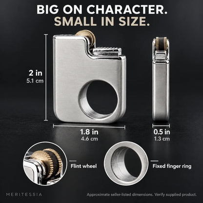 Unique Ring Novelty Keychain Lighters