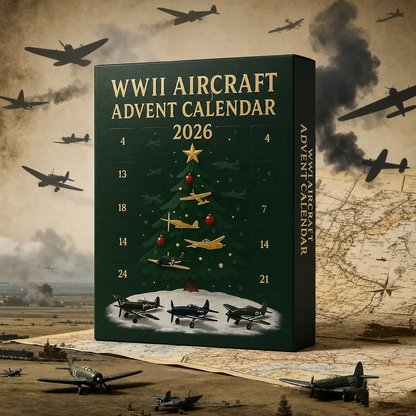 🪖2026 Aircraft Advent Calendar World War II Plane🎄