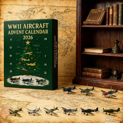 🪖2026 Aircraft Advent Calendar World War II Plane🎄
