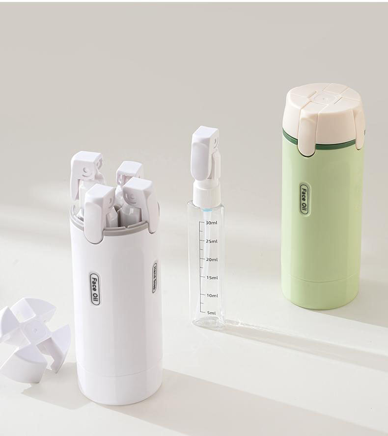 4 in 1 Travel Cosmetic Dispenser Bottle