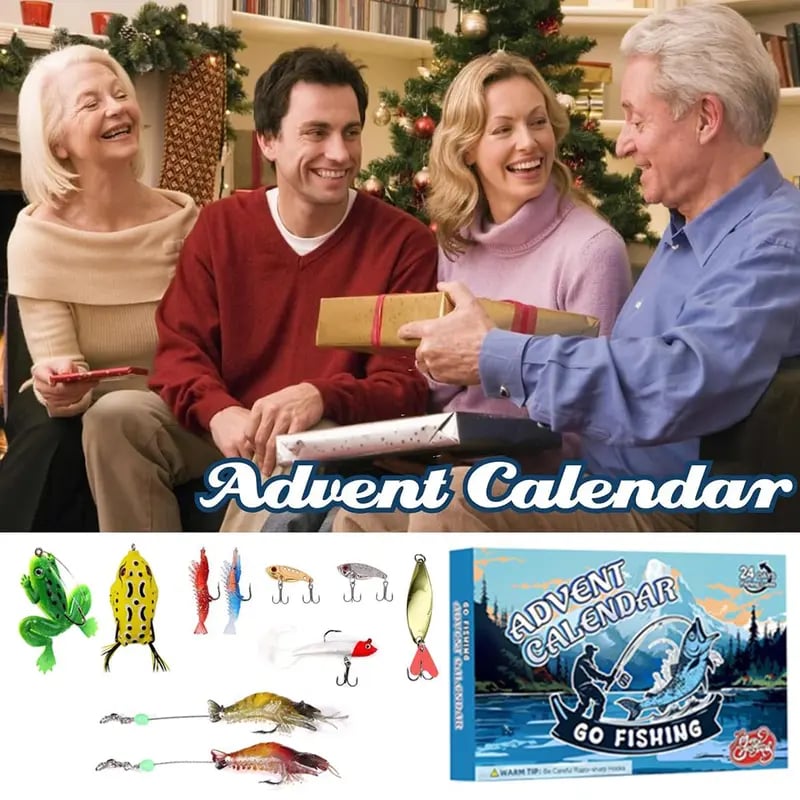 🎣🎄 2026 Angler’s Advent Calendar – 24 Days of Fishing Lure Surprises