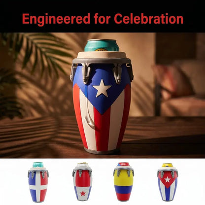 Conga Style Can Holder, 3D Printed 12oz Can Stand