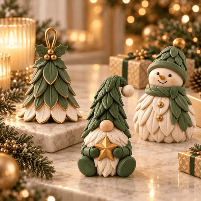Minimalist Christmas Figurines