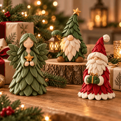 Minimalist Christmas Figurines