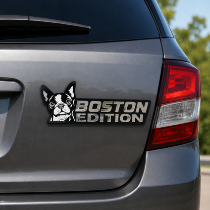 Dog Breed Laser Cut Car Emblem – Dog Lover Vehicle Badge
