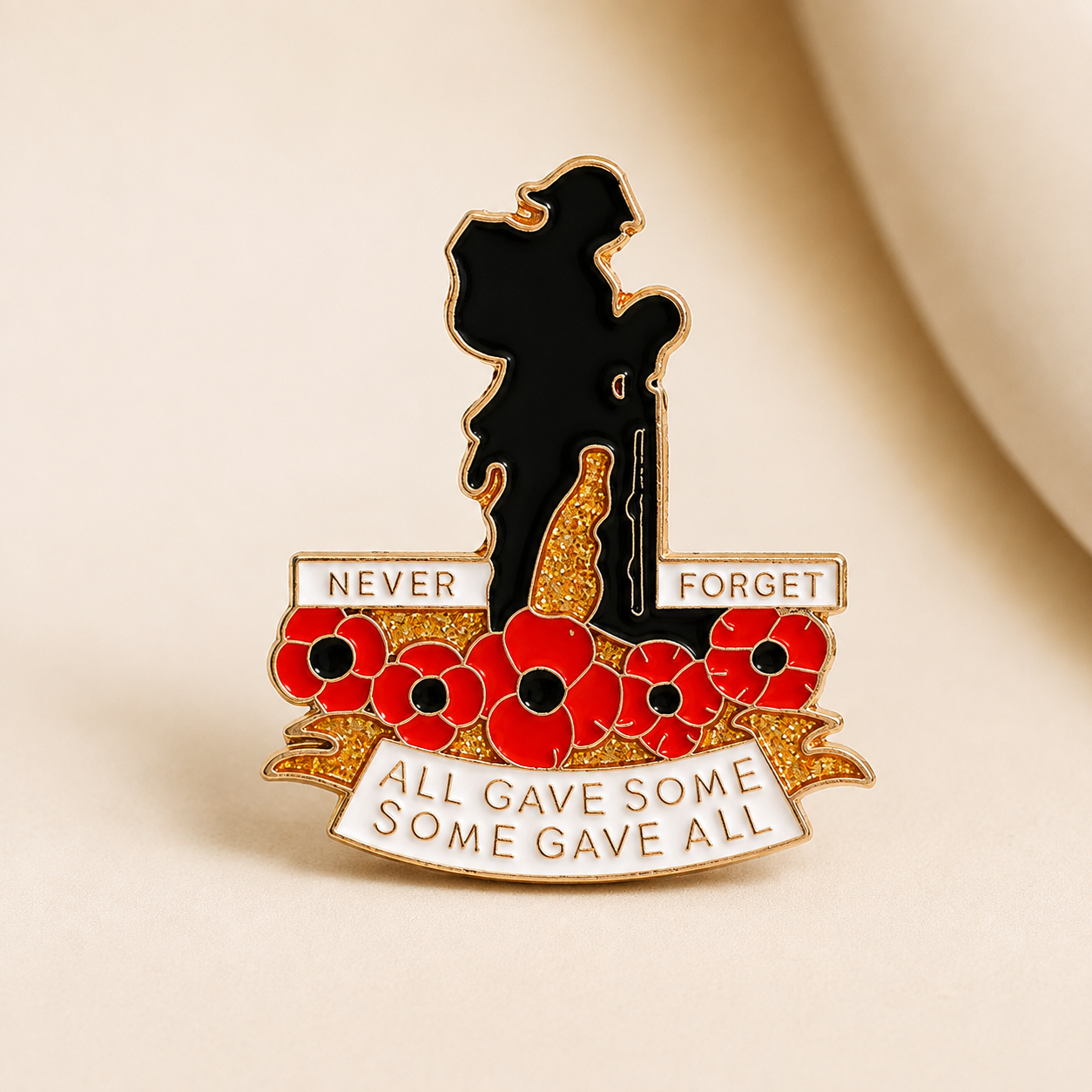 🌺 Limited Edition Red Poppy 111th Anniversary Remembrance Brooch