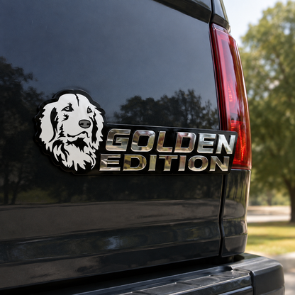 Dog Breed Laser Cut Car Emblem – Dog Lover Vehicle Badge