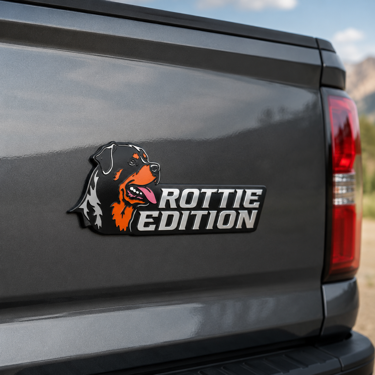 Dog Breed Laser Cut Car Emblem – Dog Lover Vehicle Badge