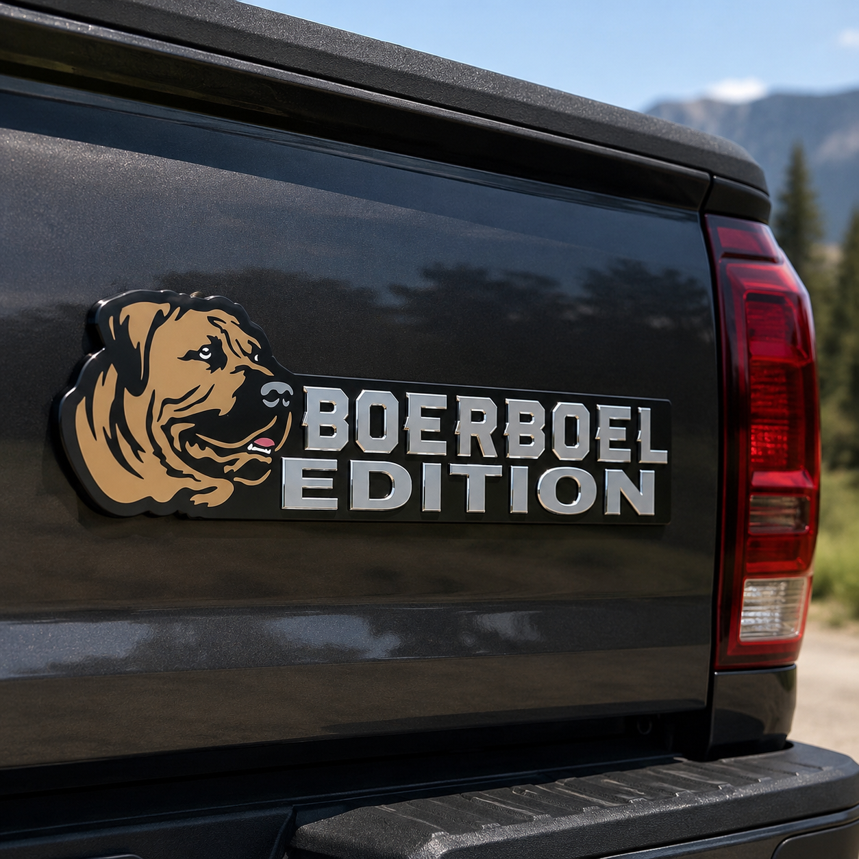 Dog Breed Laser Cut Car Emblem – Dog Lover Vehicle Badge