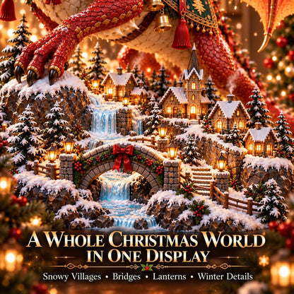 🎅🐉 Santa’s Dragon Riders: Four Christmas Worlds