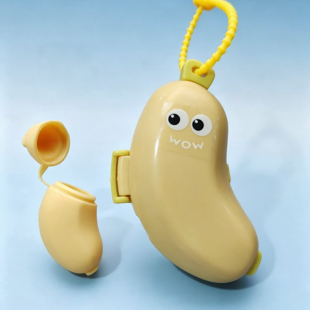 🍌🪥Banana-Shaped 2-in-1 Toothbrush Travel Case with Toothpaste Holder