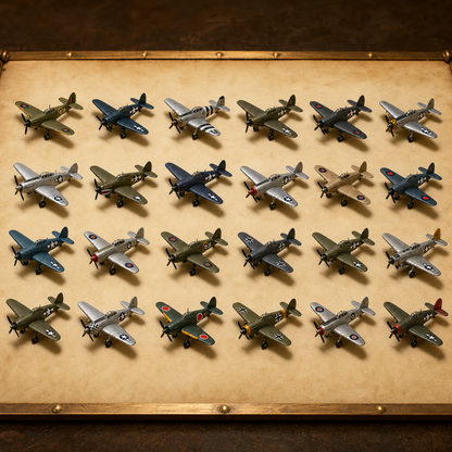 🪖2026 Aircraft Advent Calendar World War II Plane🎄
