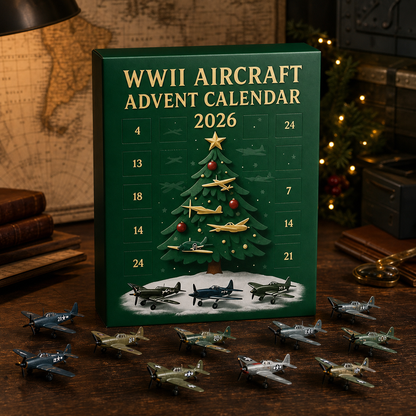 🪖2026 Aircraft Advent Calendar World War II Plane🎄