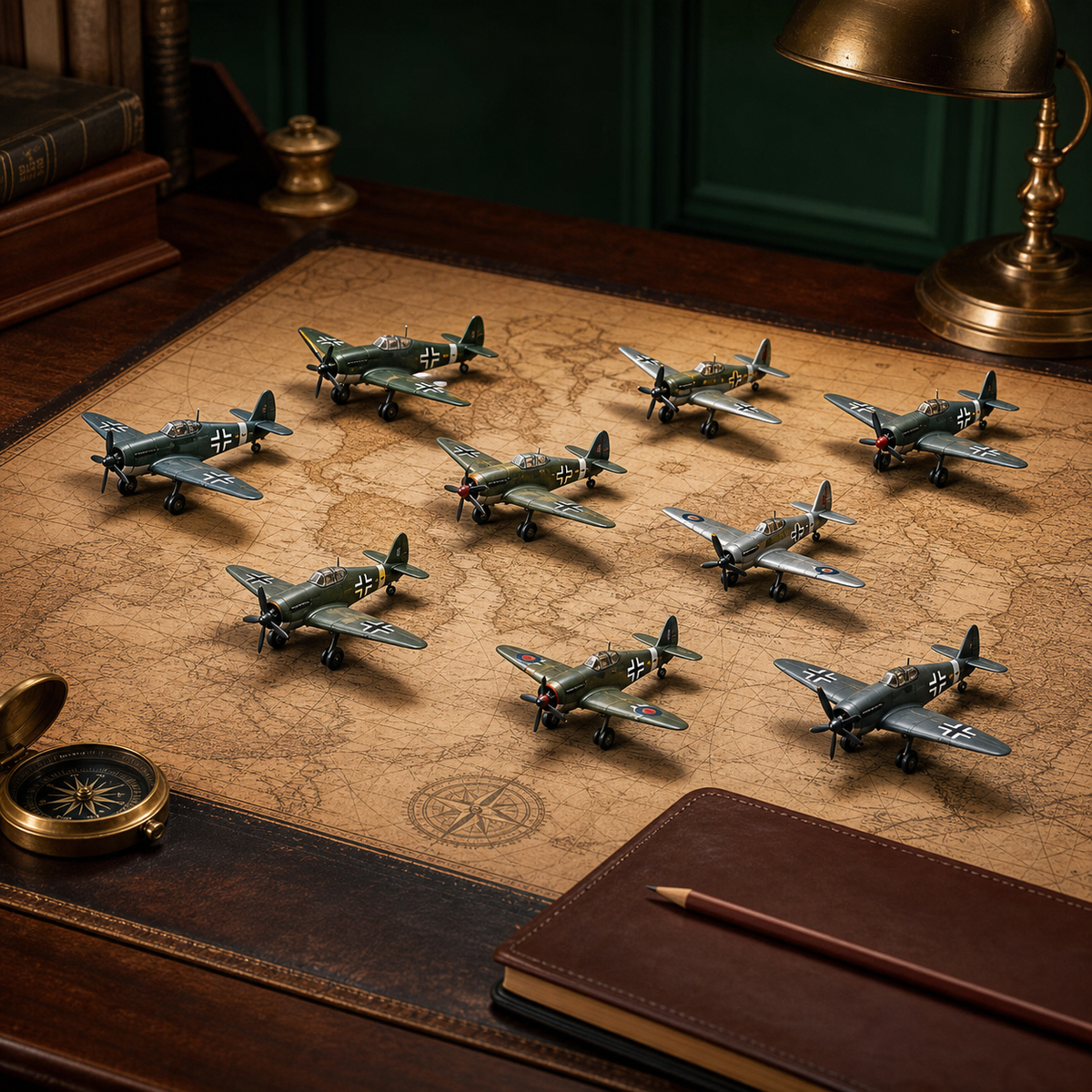 🪖2026 Aircraft Advent Calendar World War II Plane🎄