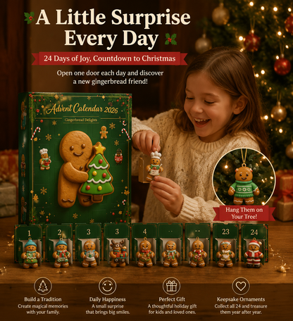 🎄2026 Gingerbread AdventCalendar