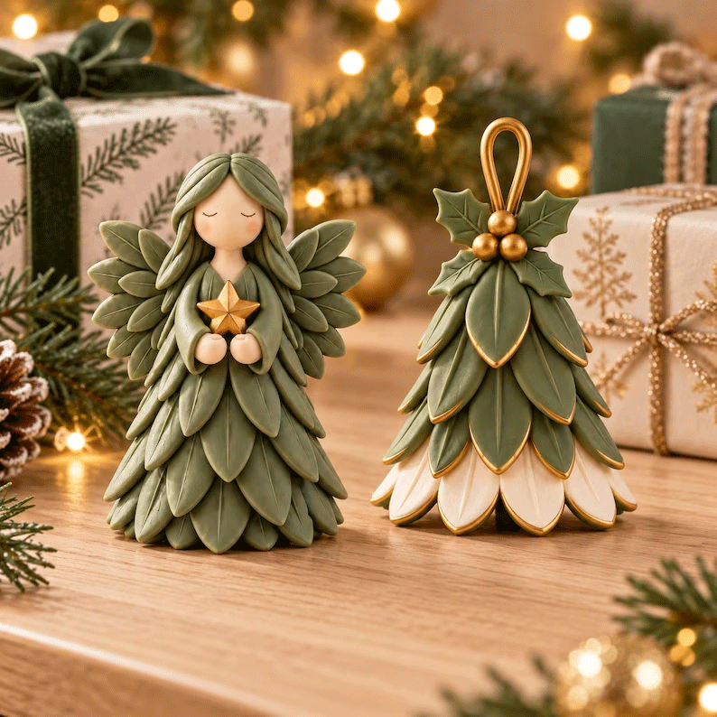 Minimalist Christmas Figurines