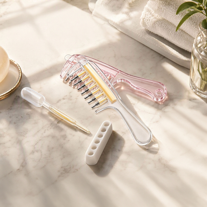 Scalp Oil Applicator Comb – Hair Oil & Serum Applicator Bottle