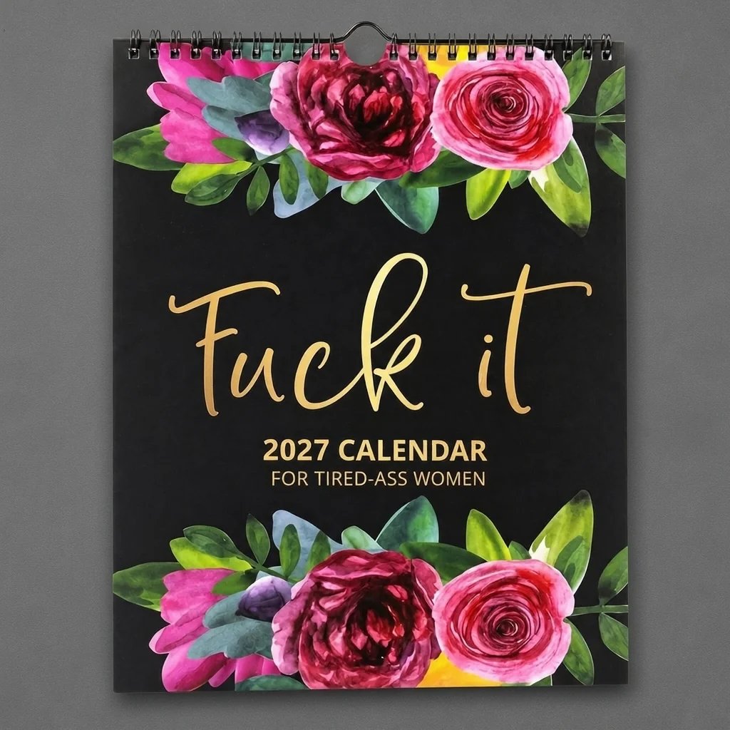 2027 Funny Swear Word 'Fuck It' Calendar