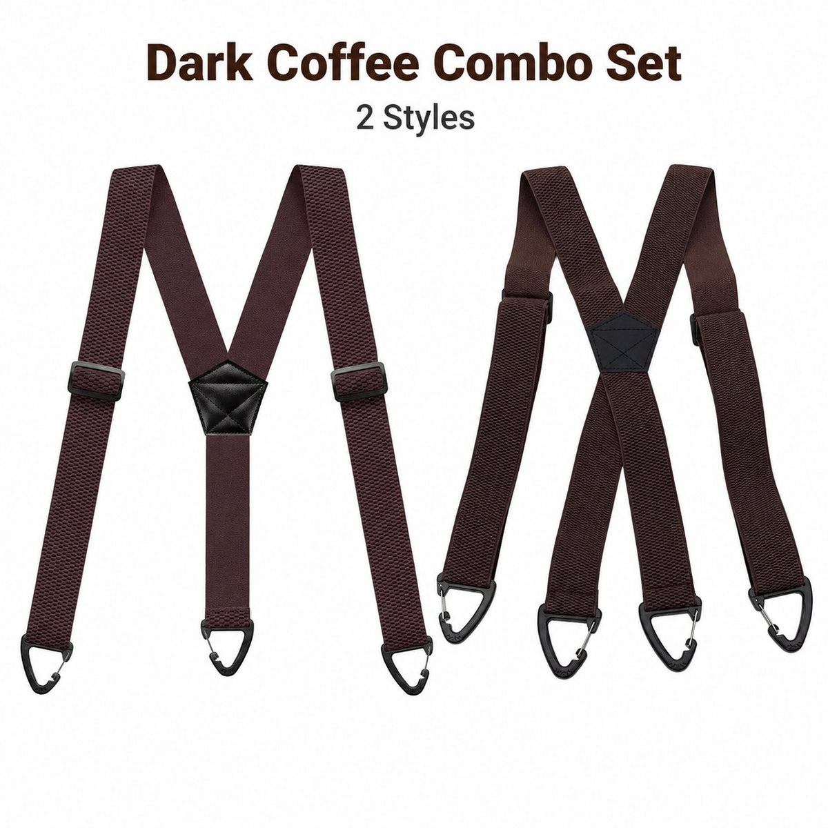 ⏰Men's X-Back Suspenders with Hook Clips
