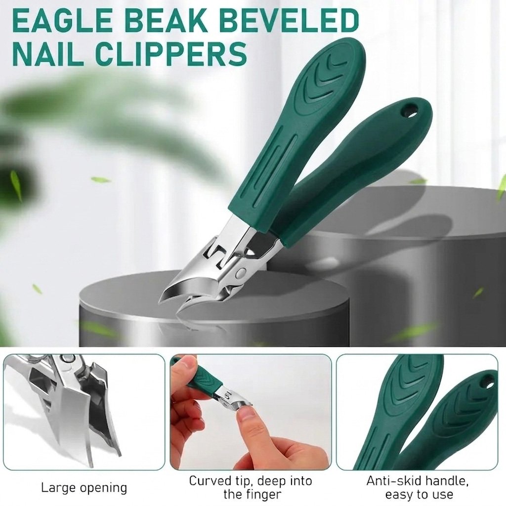 Eagle Beak Beveled Nail Clippers（3PCS ）