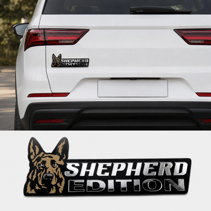 Dog Breed Laser Cut Car Emblem – Dog Lover Vehicle Badge
