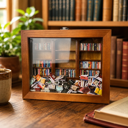 🎁LAST DAY 50% OFF -📕Anxiety Bookshelf | Shake Away Your Anxiety