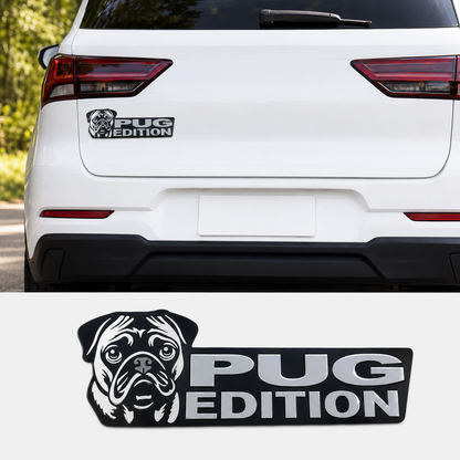 Dog Breed Laser Cut Car Emblem – Dog Lover Vehicle Badge