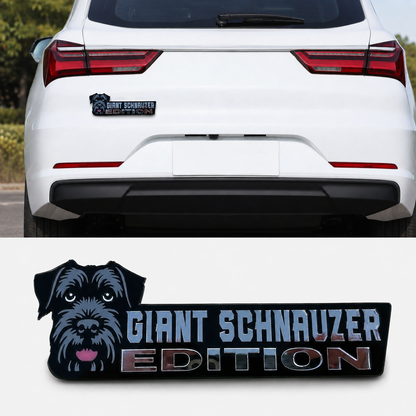 Dog Breed Laser Cut Car Emblem – Dog Lover Vehicle Badge