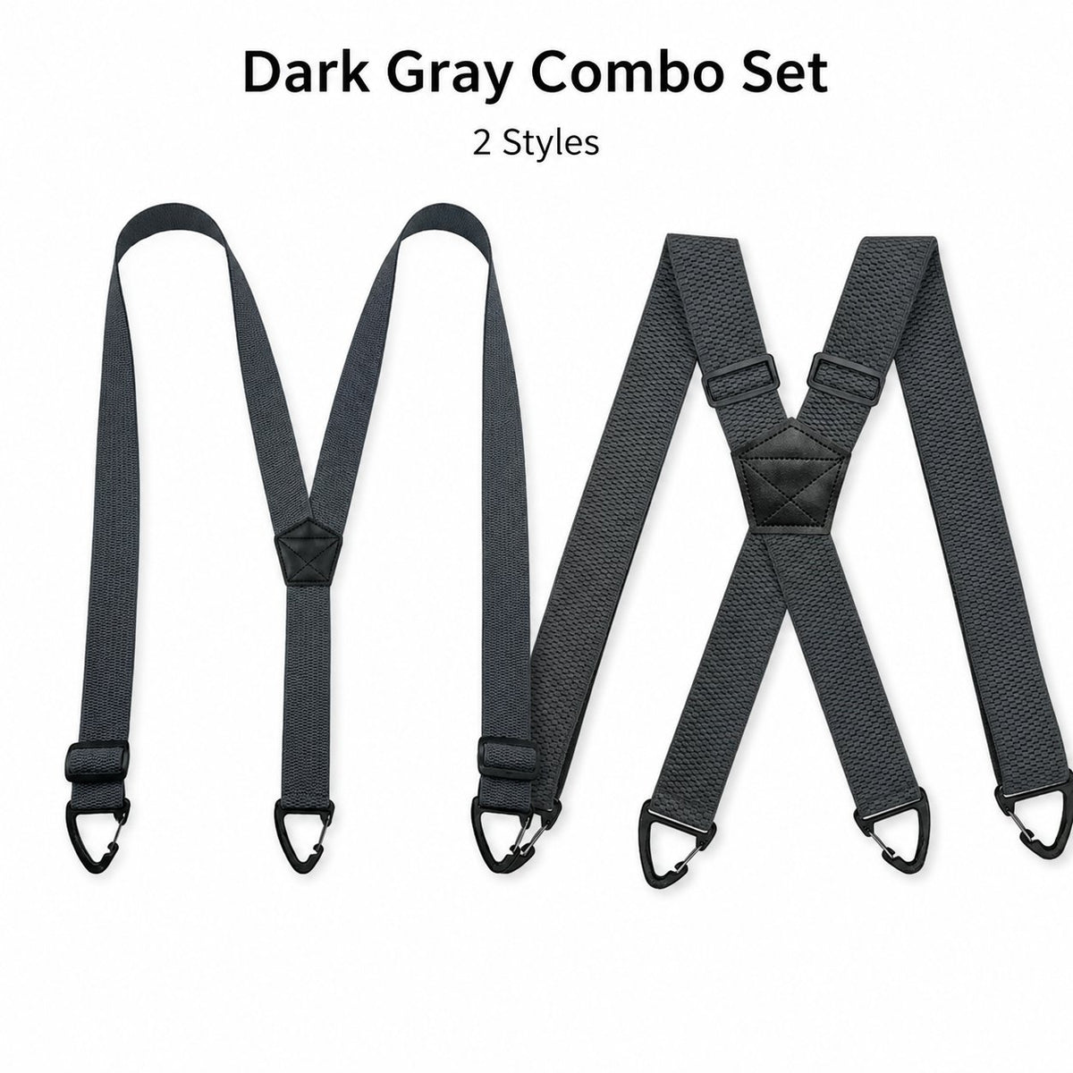 ⏰Men's X-Back Suspenders with Hook Clips