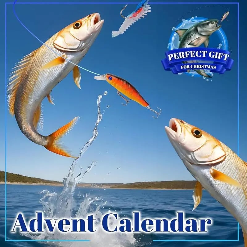 🎣🎄 2026 Angler’s Advent Calendar – 24 Days of Fishing Lure Surprises
