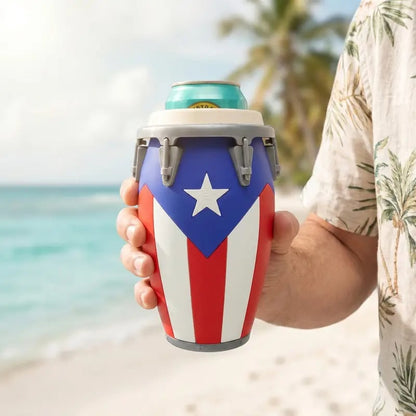 Conga Style Can Holder, 3D Printed 12oz Can Stand