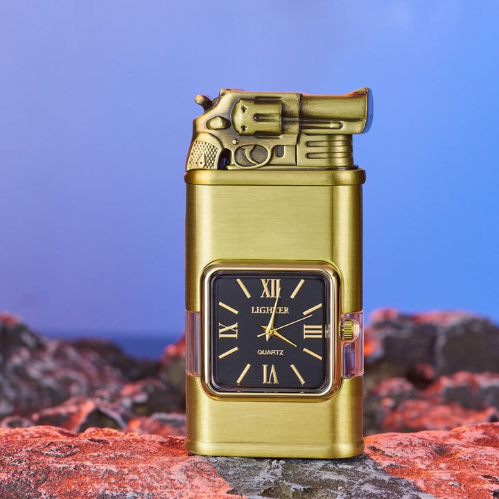 🔥Last Day 49% Off 🔥Windproof Lighter, Vintage Wrist Watch, Jet Flame Torch Lighter