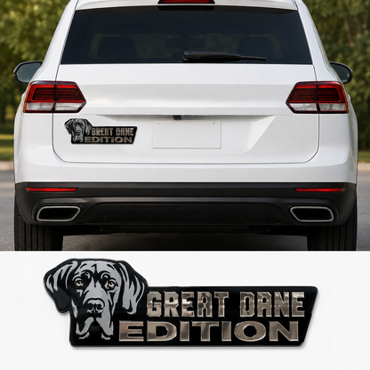 Dog Breed Laser Cut Car Emblem – Dog Lover Vehicle Badge