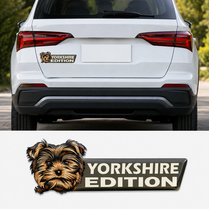 Dog Breed Laser Cut Car Emblem – Dog Lover Vehicle Badge