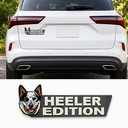 Dog Breed Laser Cut Car Emblem – Dog Lover Vehicle Badge