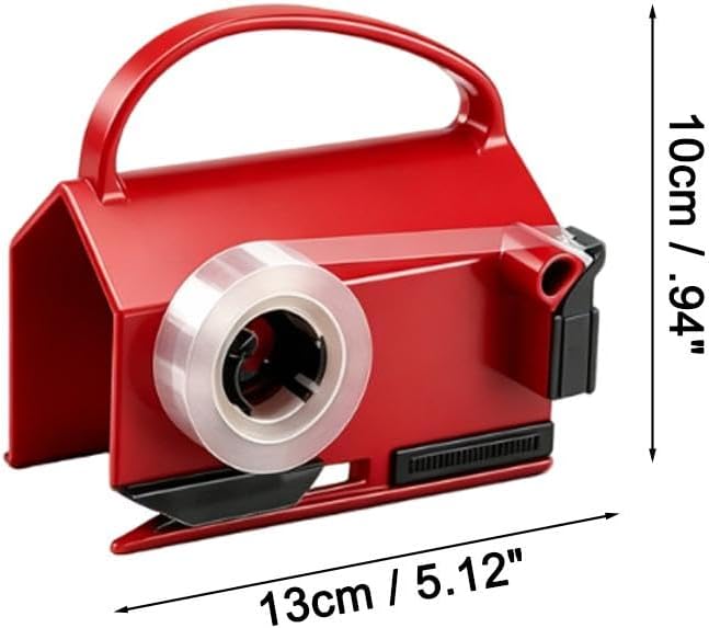 2-in-1 Wrapping Paper Cutter & Tape Dispenser for Any Diameter Paper Roll