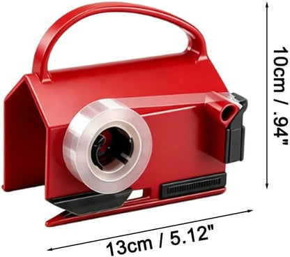 2-in-1 Wrapping Paper Cutter & Tape Dispenser for Any Diameter Paper Roll